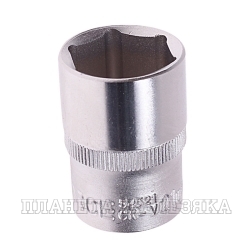 Головка торцевая 21мм 1/2" 6-гранная L=38мм ROCKFORCE RF-54521 /1/10