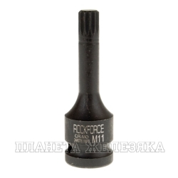 Головка-бита SPLINE ударная 1/2", M11 ROCKFORCE RF-24807811MPB /1/180