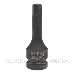 Головка-бита 10мм 1/2" 6-гранная ударная L=78мм ROCKFORCE RF-24407810MPB /1/180