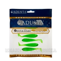 Приманка ADUSTA Penta shad 3" #114 Green Chart Seed Shiner