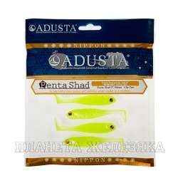 Приманка ADUSTA Penta shad 3" #117 Chart White