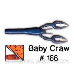 Приманка GARY YAMAMOTO Baby Craw 3.75" #186