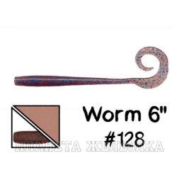 Приманка GARY YAMAMOTO Worm 6" #128