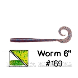 Приманка GARY YAMAMOTO Worm 6" #169