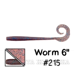 Приманка GARY YAMAMOTO Worm 6" #215