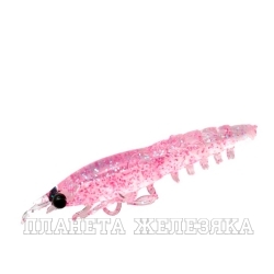 Приманка NIKKO Dappy Saruebi Shrimp 76мм #Purple Glitter