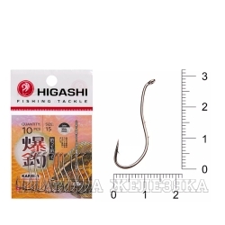 Крючок HIGASHI Karei R #15 #White Nickel