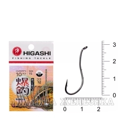 Крючок HIGASHI Karei R #15 #Black