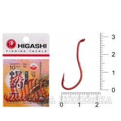 Крючок HIGASHI Karei R #15 #Red