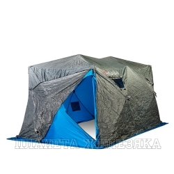 Накидка на палатку HIGASHI Double Pyramid Full tent rain cover #Grey