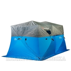 Накидка на половину палатки HIGASHI Double Pyramid Half tent rain cover #Grey