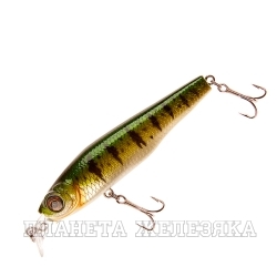 Воблер ADUSTA Twitch Shiner Liner 90F 12гр #021 Yellow Perch