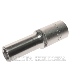 Головка торцевая 12мм 1/2" 6-гранная глубокая L=75мм ROCKFORCE RF-5457712 /1/10