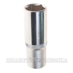 Головка торцевая 21мм 1/2" 6-гранная глубокая L=75мм ROCKFORCE RF-5457721 /1/10