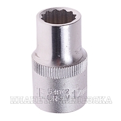 Головка торцевая 12мм 1/2" 12-гранная L=40мм ROCKFORCE RF-54912 /1/10