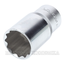 Головка торцевая 32мм 1/2" 12-гранная глубокая L=75мм ROCKFORCE RF-5497732 /1/10