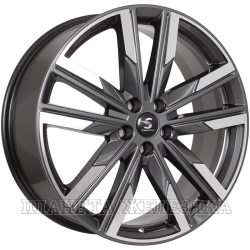 Диск колесный 20 литой K&K КР014 (20_Geely Tugella) Diamond gloss graphite