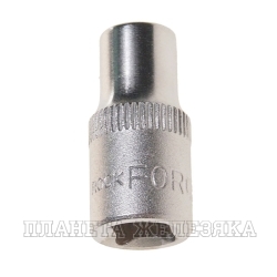 Головка торцевая  6мм 1/4" 12-гранная L=25мм ROCKFORCE RF-52906 /1/50