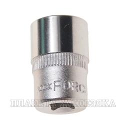 Головка торцевая 12мм 1/4" 12-гранная L=25мм ROCKFORCE RF-52912 /1/50