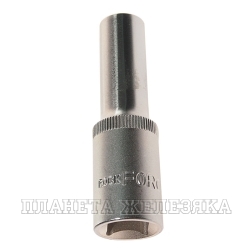 Головка торцевая 11мм 1/2" 6-гранная глубокая L=75мм ROCKFORCE RF-5457711 /1/10