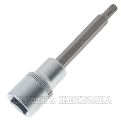 Головка-бита SPLINE 12-лучевая M6 1/2" (L-100мм) ROCKFORCE /1