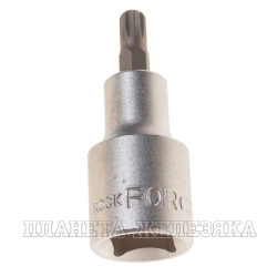 Головка-бита SPLINE 12-лучевая M6 1/2" (L-55мм) ROCKFORCE /1