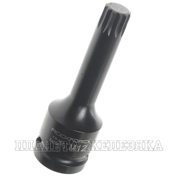 Головка-бита SPLINE ударная 1/2", M12 ROCKFORCE RF-24807812 /1/120