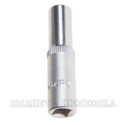 Головка торцевая  7мм 1/4" 12-гранная глубокая L=50мм ROCKFORCE RF-5295007 /1/50