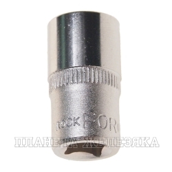 Головка торцевая 10мм 1/4" 12-гранная L=25мм ROCKFORCE RF-52910 /1/50