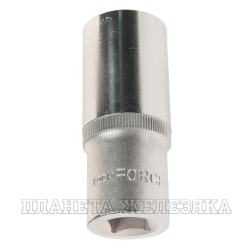 Головка торцевая 24мм 1/2" 6-гранная глубокая L=75мм ROCKFORCE RF-5457724 /1/8