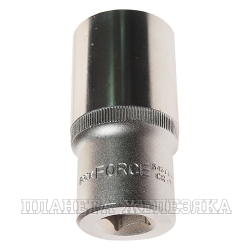 Головка торцевая 30мм 1/2" 6-гранная глубокая L=75мм ROCKFORCE RF-5457730 /1/10