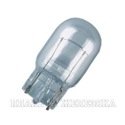 Автолампа 12V W3x16d 21W OSRAM безцокольная