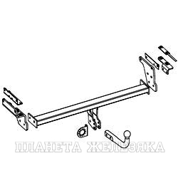 Фаркоп NISSAN Qashqai/Qashqai 2 2007-2014