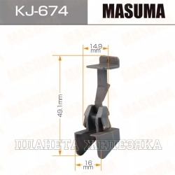 Пистон MASUMA KJ-674