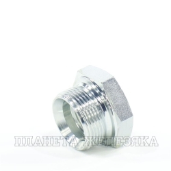 Адаптер BSP(Ш)1.1/4"-BSP(F)3/4" короткий