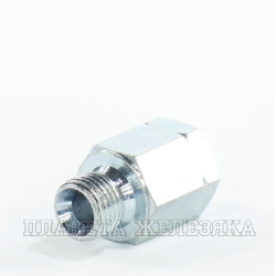 Адаптер BSP(Ш)1/4"-Metric(F)14x1,5 длинный