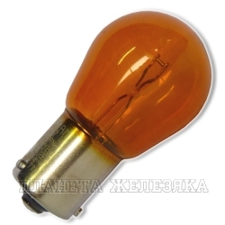 Автолампа 12V BAU15s 21W OSRAM ULTRA LIFE желтая