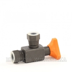 Кран манометра 1/4" 90° - BSPT(Г)1/4"