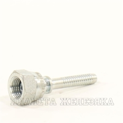 Фитинг BSP(Г) конус 60° 1/4" (1/4"-19) термопласт 700bar