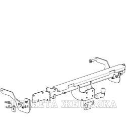 Фаркоп FIAT Ducato 3/CITROEN Jumper 3/PEUGEOT Вохеr 3 2006- б/элект.