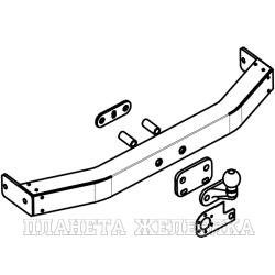 Фаркоп TOYOTA Landcruiser Prado J-120,150/LEXUS GX 460 2010-2014