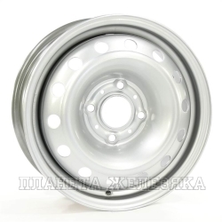 Диск колесный 14 штампованный TREBL 6355 FORD FiestaV Silver