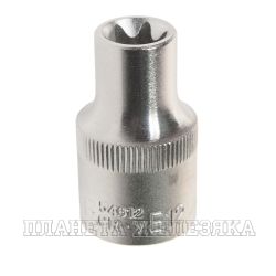 Головка торцевая TORX E12 1/2" ROCKFORCE