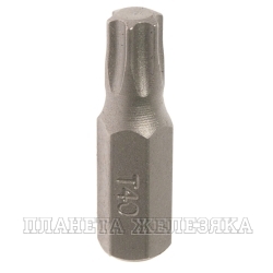 Бита TORX Т40 L=30мм 5/16" ROCKFORCE