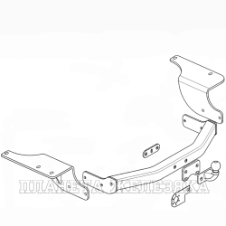 Фаркоп GEELY Emgrand X7 2016- б/элект.