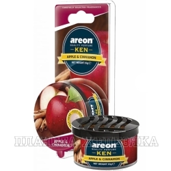 Освежитель воздуха AREON GEL KEN BLISTER APPLE & CINNAMON