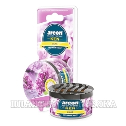 Освежитель воздуха AREON GEL KEN BLISTER LILAC