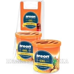 Освежитель воздуха AREON GEL CAN BLISTER TUTTI FRUTTI