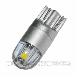 Автолампа 12V W2.1x9.5d 5W WHITE 3528 2SMD светодиод