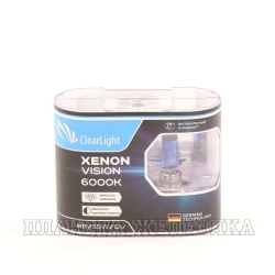 Автолампа 12V H11 55W PGJ19-2 CLEARLIGHT XenonVision к-т